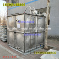 Supply and install galvanized sectional civil air defense water tank